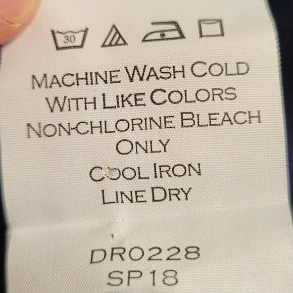 Draper James Navy Strawberry Print Midi Dress - Picture 12 of 16